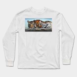 Tiger Tiger Burning Bright Long Sleeve T-Shirt